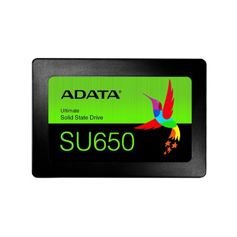 ADATA | Ultimate SU650 3D NAND SSD | 960 GB | SSD form factor 2.5" | SSD interface SATA | Read speed 520 MB/s | Write speed 450 - 3